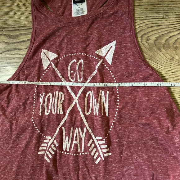 Racer Back Crop Tank Top - Picture 5 of 5